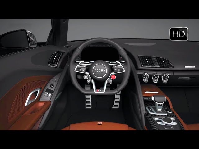 2017 Audi R8 V10 Plus Interior Design