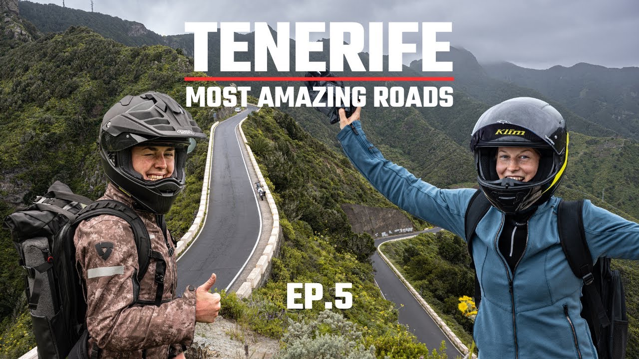 Exploring TENERIFE by MOTORCYCLE - most amazing northern roads - Canary Ride (S1-EP5)