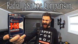 Do you need a DI Box Radial Engineering J48 Tone Comparison