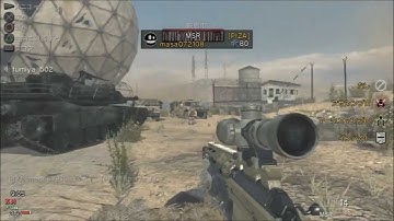 【COD：MW3：番外編】オパシのゲーム実況～砂戦fumiyaVSmasa　～【スナイパーは上手いのに・・・】