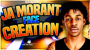 BEST JA MORANT FACE CREATION AND NBA NBA2K22 LOOK JUST LIKE HIM!