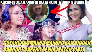 KESERUAN AMNADA MANOPO DAN REYNA JOGET ALA DANGDUT KOCAK BIKIN NGAKAK ...???