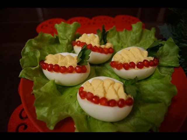 ФАРШИРОВАННЫЕ яйца с МЯСОМ КРИЛЯ!