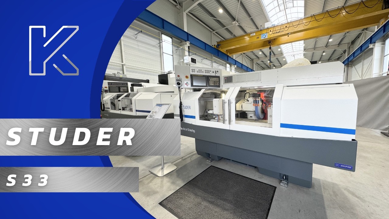 STUDER S33 - CNC Cylindrical grinder