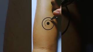 How To Make Tattoo Sharingan Eye Naruto On Arm