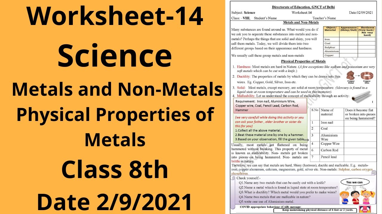 Worksheet 14 Science class 8(2/9/21)English Med/worksheet Science class  8/Science worksheet 14class8