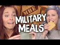 Eating mres  ready to eat meals cheat day