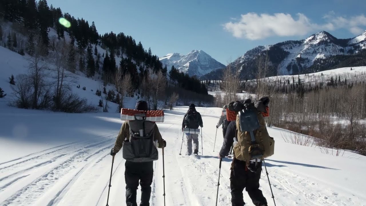 Video Journal #2 | Winter Backpacking in American Fork Canyon, Utah