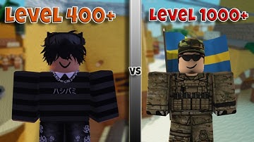 I 1v1ed A LEVEL 1000...  (Roblox Arsenal)