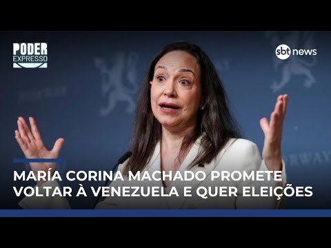 Video descartada-por-trump-opositora-maria-corina-quer-voltar-a-venezuela-poder-expresso