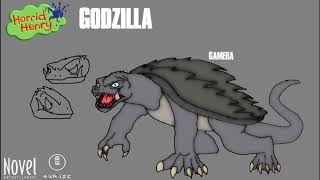 Gamera The Monster Turtle Sounds Godzilla Horrid Henry Style