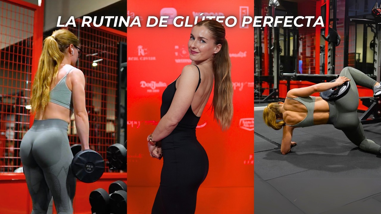 La RUTINA perfecta para AUMENTAR GLÚTEO | Un día en Mi Dieta y Entrenamiento
