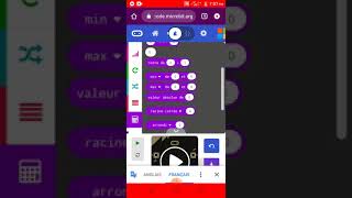Activité 2: makecode micro bit : utilisation de variable
