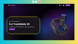 Home page of an online  smart watch  store. |  React Js |  HTML 5 | Tailwind CSS.