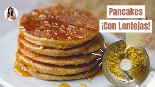 SWEET PANCAKES that are made with LENTILS ! Only 3 Ingredients.