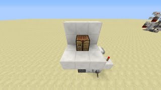 Minecraft Tutorial: Hidden Crafting Table [German/HD]