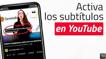 ¿Cómo poner subtítulos automáticos en español en YouTube? Actívalos ASÍ