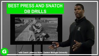 Crucial Defensive Back Press Drill to Shed Blocks | Glazier Clinics