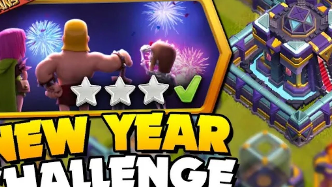 How to easily 3 star The New Event Clash of Clans (Coc New Year Update