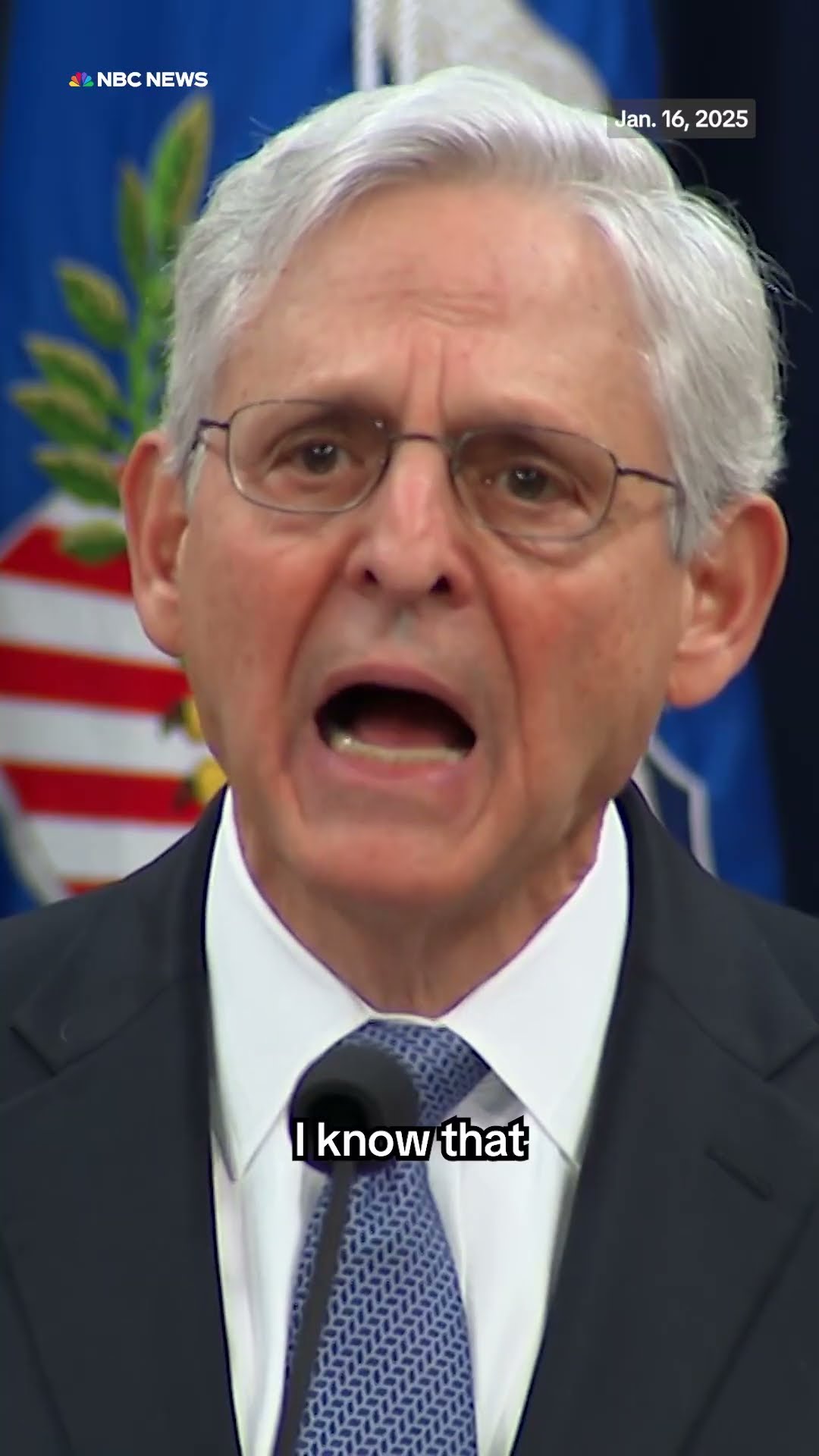 AG Merrick Garland responds to DOJ criticism in his farewell speech