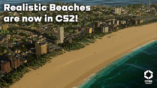 Beaches Finally Exist in CS2! | Cities Skylines 2