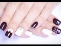 Стильный Осенний Маникюр ✩ Negative Space Nails #Tattocika