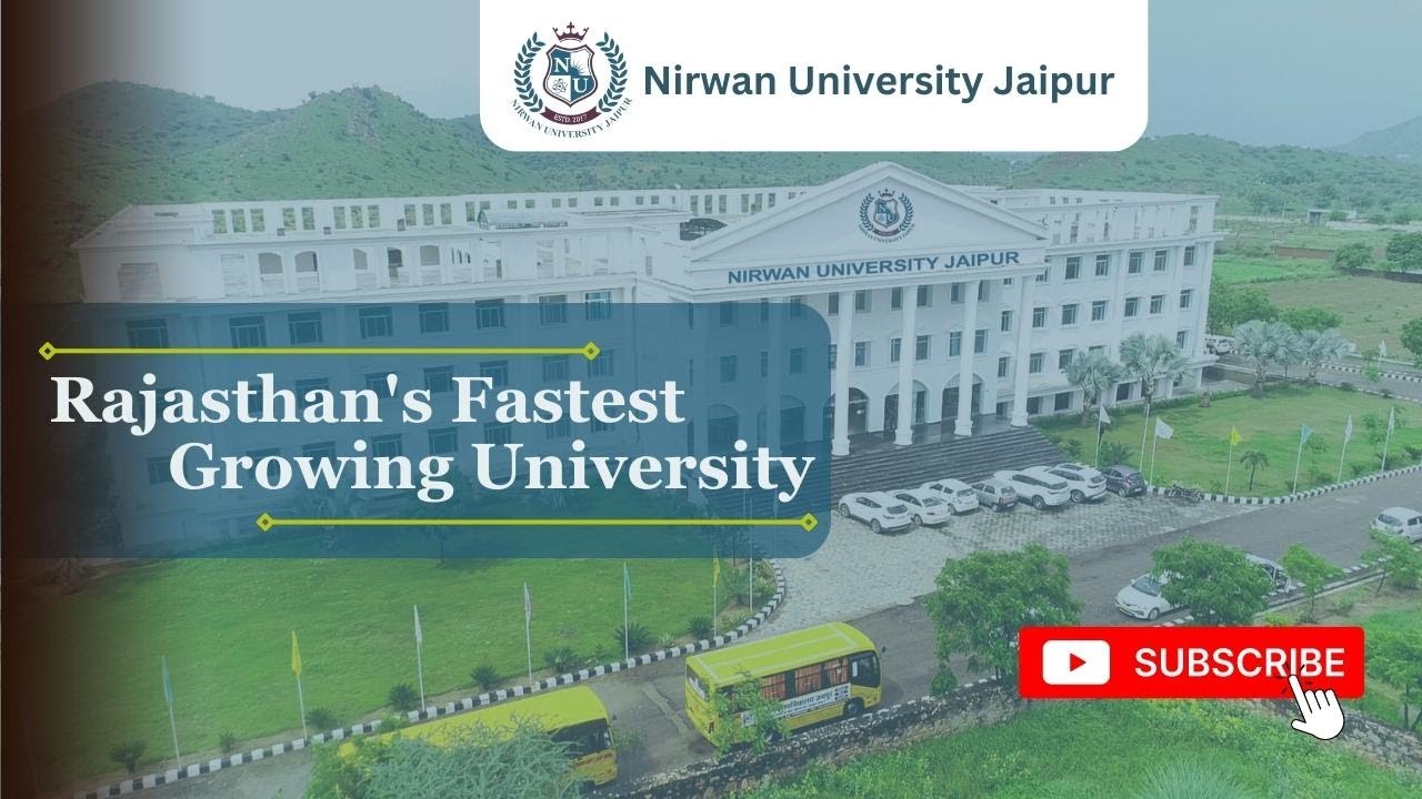 Nirwan University Jaipur - Rajasthan's Fastest Growing University