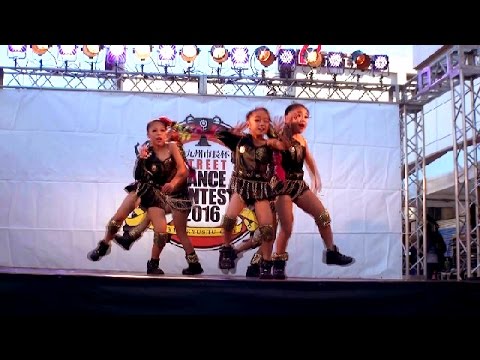 Little Monster　かわいい 小学生ダンス部　北九州市長杯ストリートダンスコンテスト2016