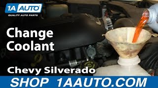 How To Change Engine Coolant 00-06 Chevy Suburban 1500