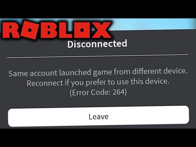 I got kicked while playing a Roblox game and now I can't play any