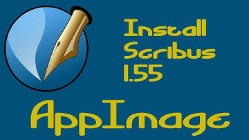 Install Scribus 1.5.5 AppImage In Linux - Create Desktop Launcher