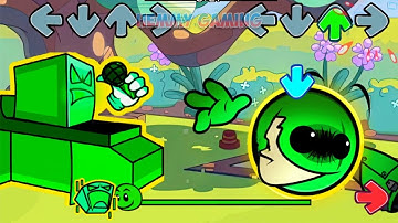 FNF Geometry Dash 1.0 vs Geometry Dash 2.3 Sings Can Can | Fire In The Hole FNF Mods