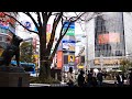 [4K ASMR] Shibuya Station Hachiko Square Walk, Tokyo - 2022