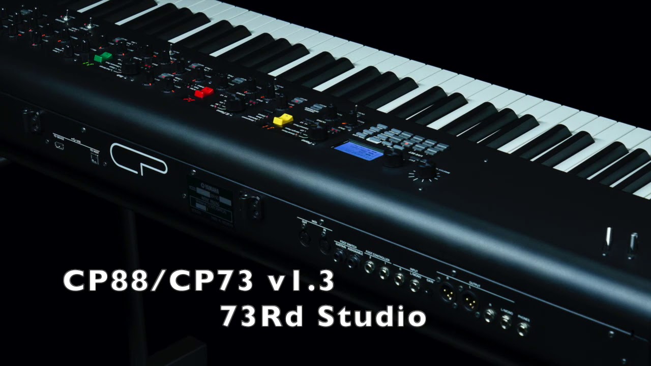 YAMAHA CP88 ステージピアノ　美品 YAMAHA CP88 〜堀江博久と櫻打泰平が徹底試奏｜ステージ・ピアノ
