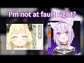 【Eng】Okayu's not at fault at all, right~? Okayu's learnt it from Watame