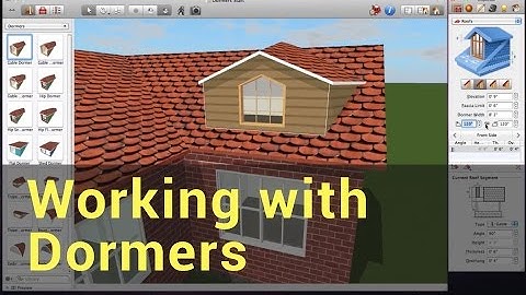 Live Interior 3D Tutorials - Working with Dormers