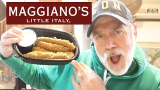TRYING MAGGIANO&#39;S DEEP FRIED ZUCCHINI!