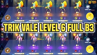 HOW TO PLAY COMMANDER VALE LEVEL 6 WITH FULL 3-STAR HEROES IN MAGIC CHESS GOGO | LATEST S7 UPDATE...