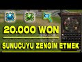 20.000 WONLA SUNUCUYU ZENGİN ETMEK !! | Metin2 Charon #7