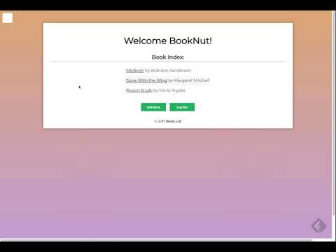Sinatra CRUD MVC Project: Book List