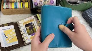 Planner Set up Filofax pocket rings