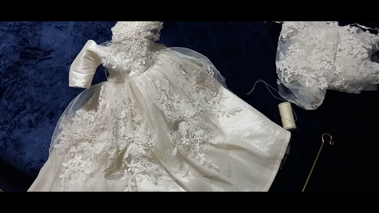 Vestido de niño Dios, super facil en una hora con menos de 160 pesos
