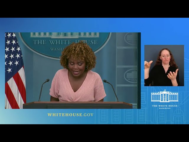 05/14/24: Press Briefing by Press Secretary Karine Jean-Pierre class=