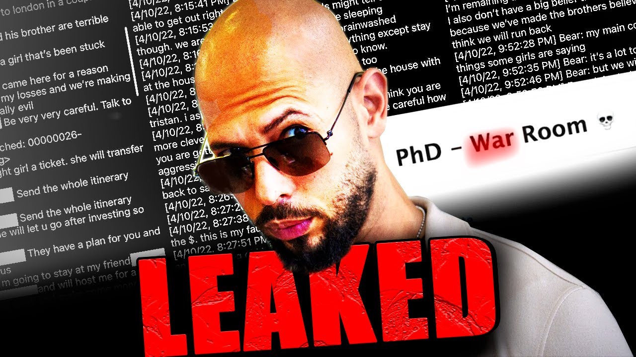 The LEAKED Andrew Tate Chat Logs are BRUTAL.