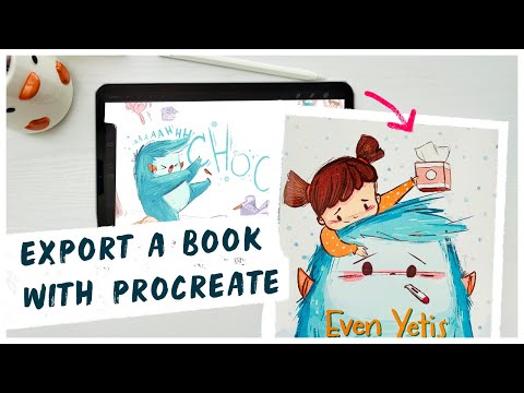 create your children's book in procreate using page assist