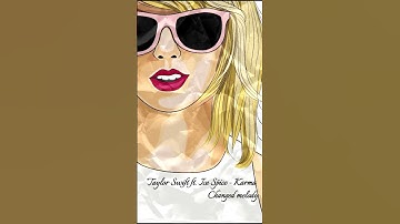 Taylor Swift ft. Ice Spice - Karma (Changed melody Music Video)