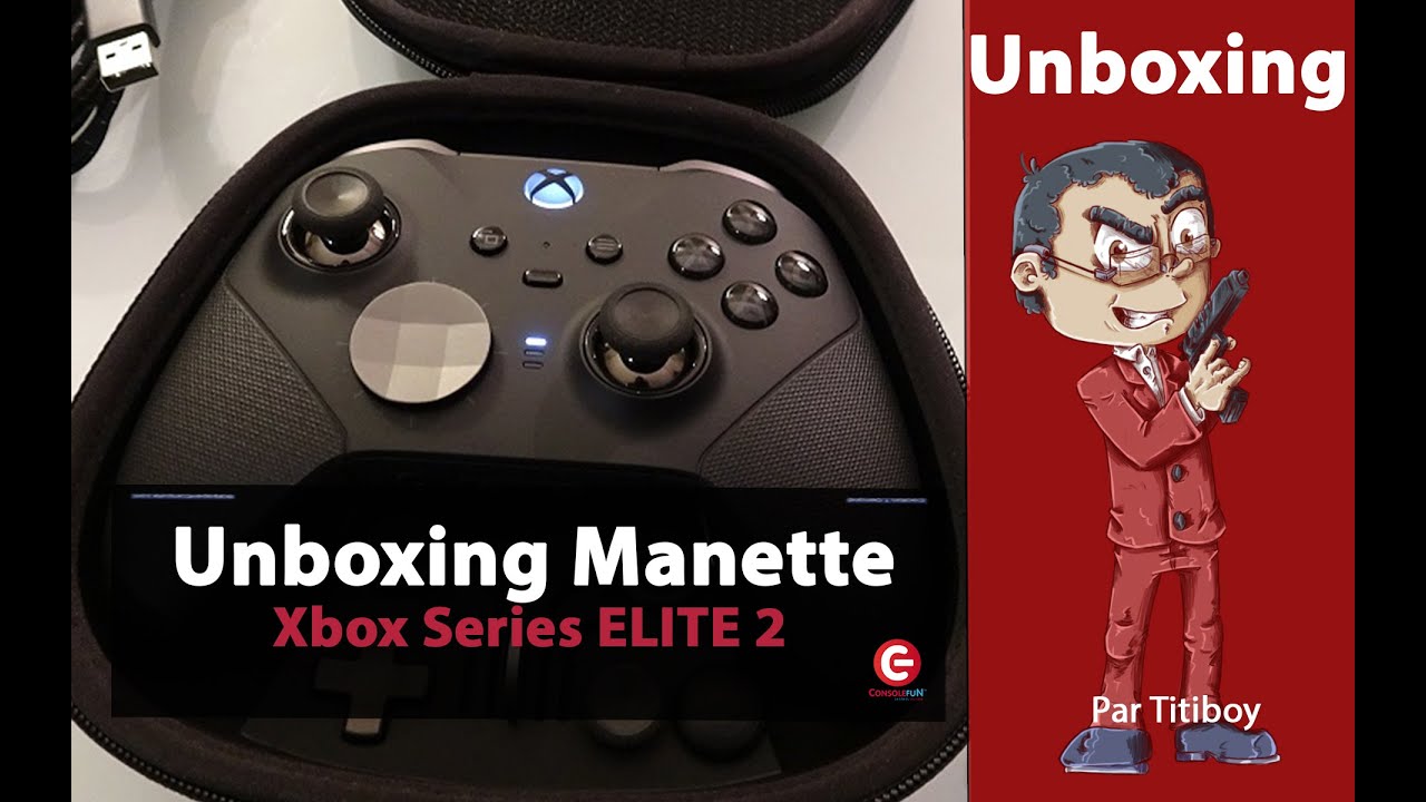 UNBOXING] Manette Xbox Series ELITE 2 ❤️ La meilleure manette du monde ! 