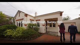 Property Video | 53 Weybridge Street, Surrey Hills Property Video | 53 Weybridge Street, Surrey Hills