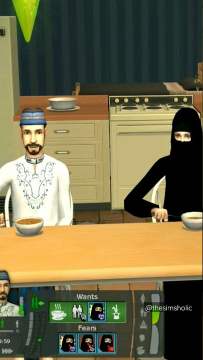 The Sims 2 eat cereal with husband #shorts #trending #fyp #thesims #sims2 #love #cinta #viral #sims4