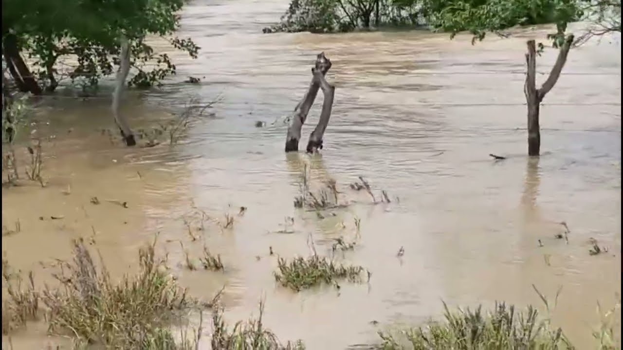 Chuva forte aqui no município de Minas